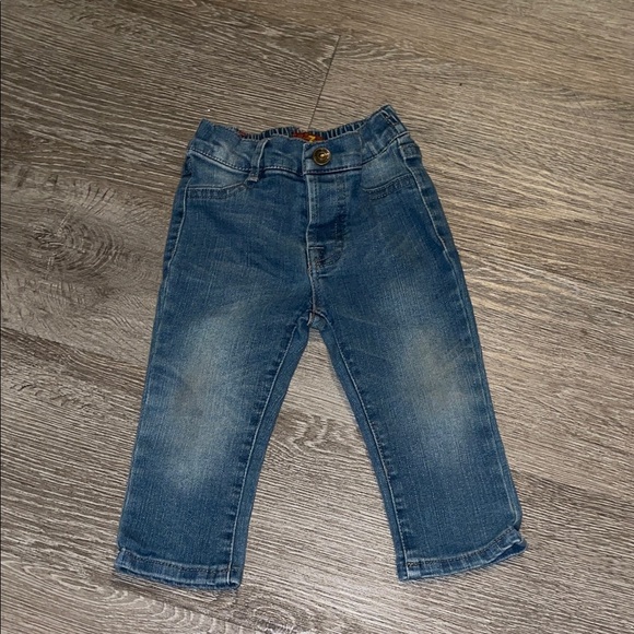 7 For All Mankind Kids' Indigo Jeans size 12 month pull on pants - Picture 1 of 5